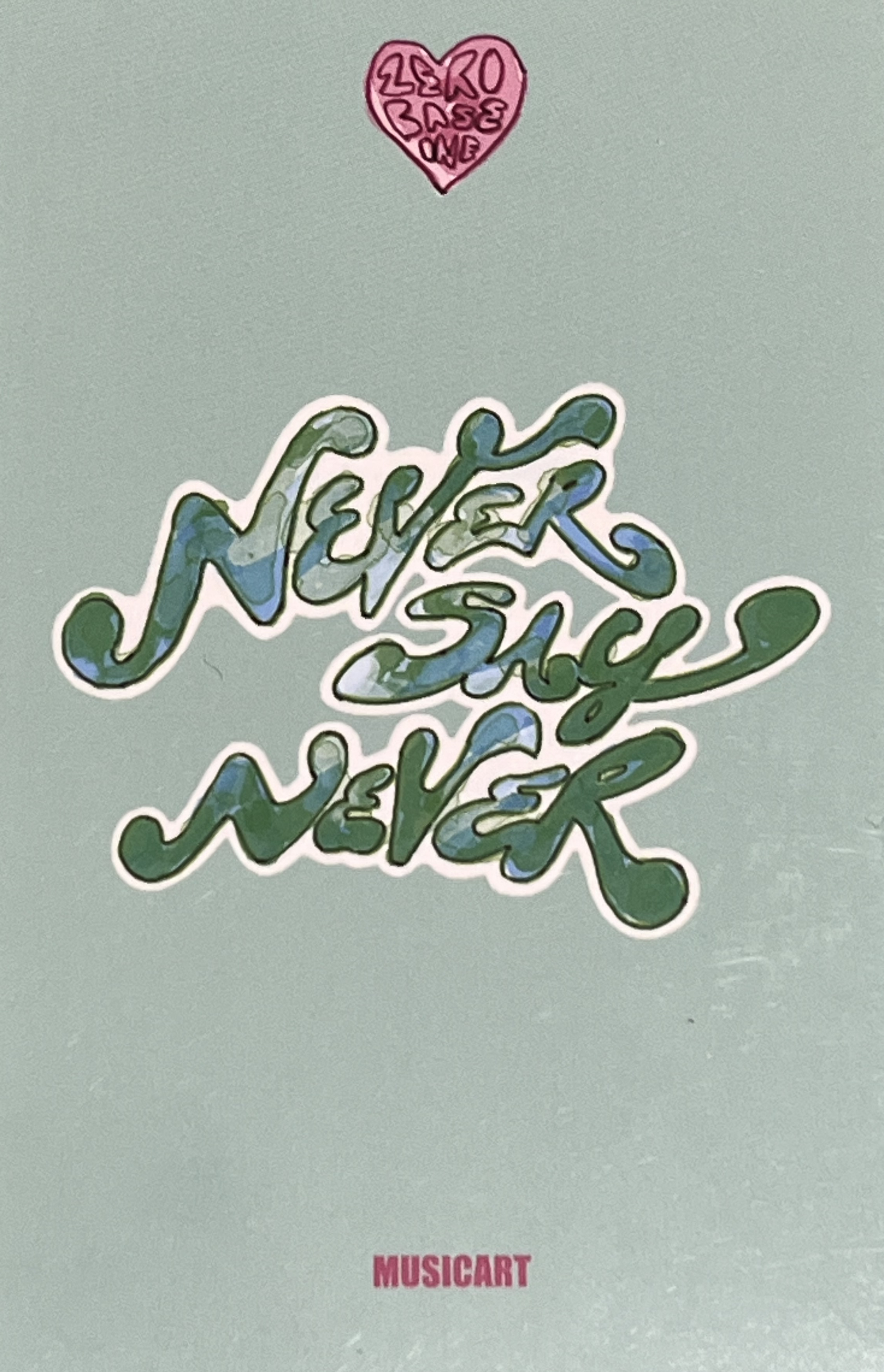 Matthew ZEROBASEONE photocard back side - Online