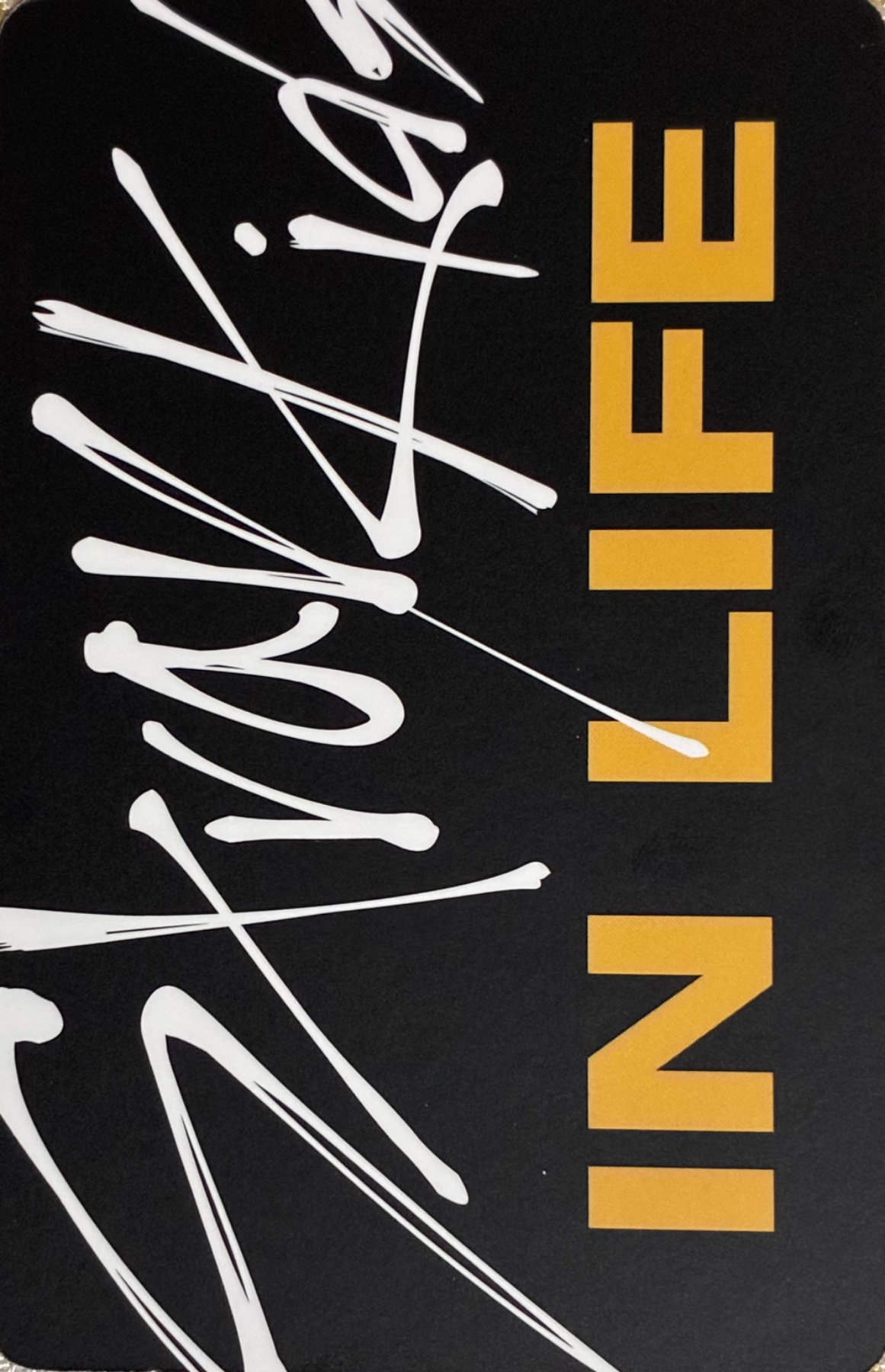 I.N, Seungmin Stray Kids photocard back side - Photocards