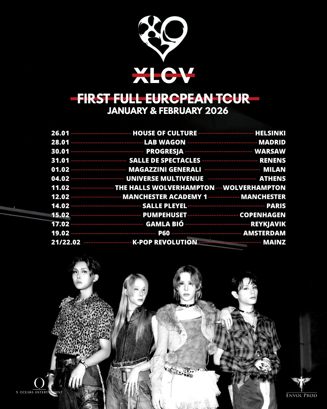 First Full European Tour
