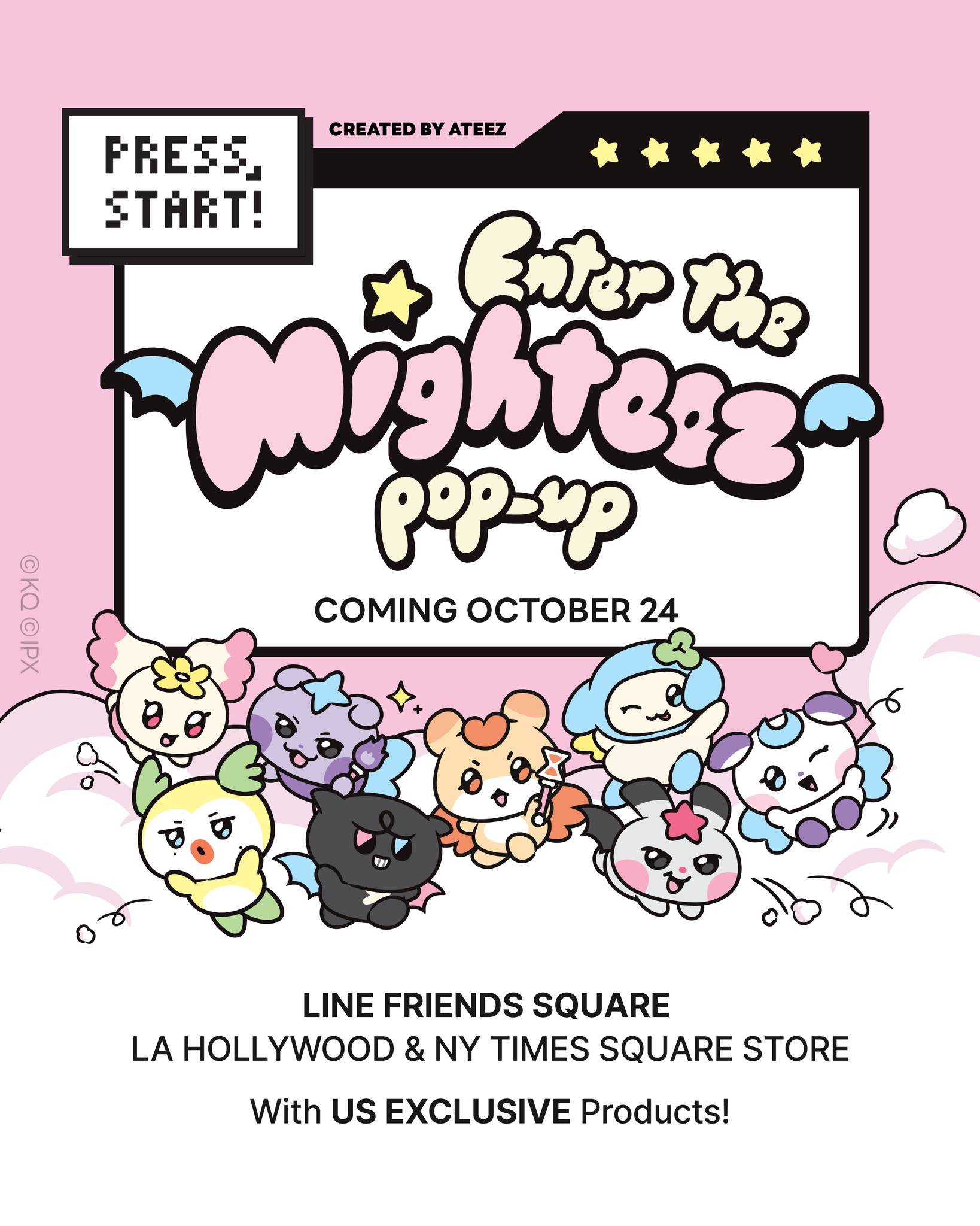 Enter the MIGHTEEZ Pop Up