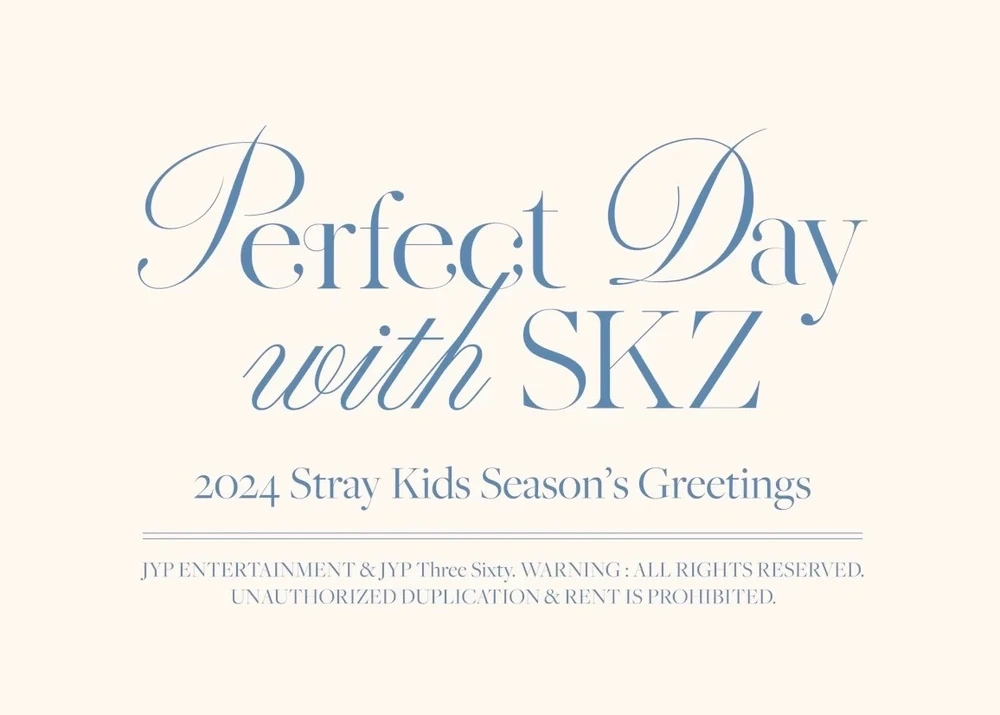 2024 Season's Greetings - Perfect Day with SKZ