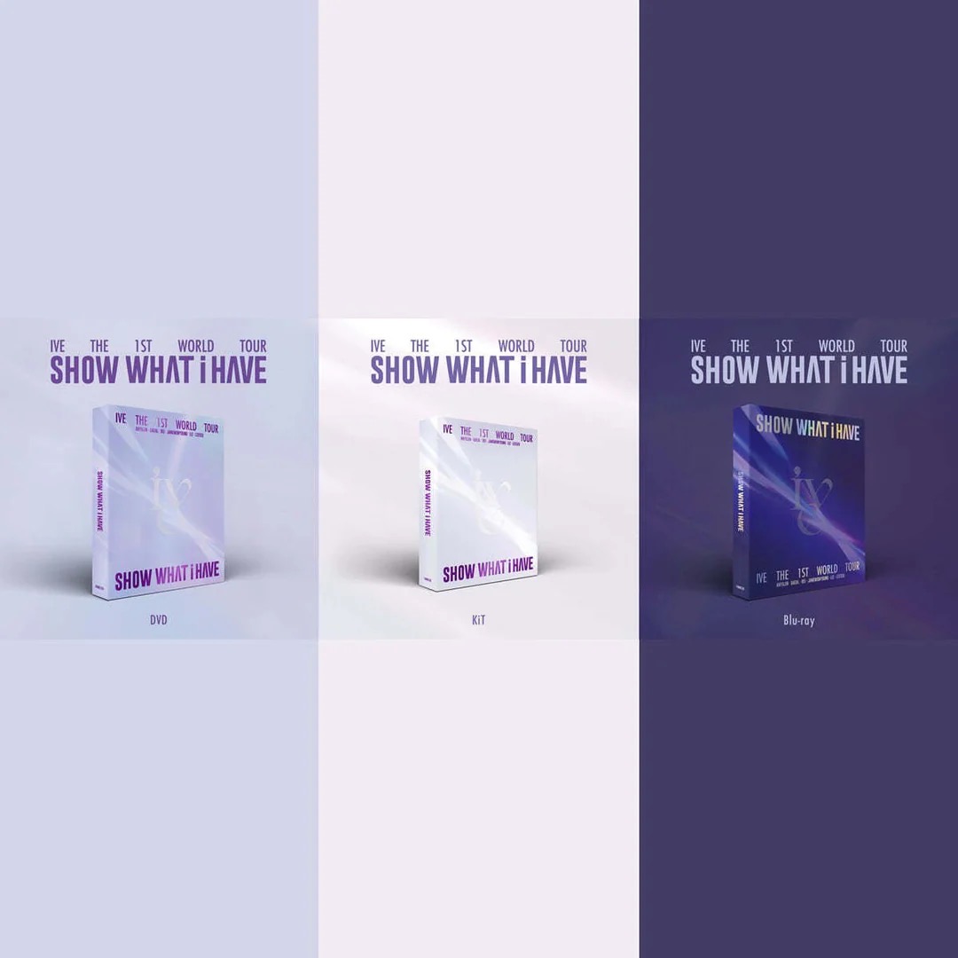 IVE 1st World Tour ‘SHOW WHAT i HAVE’ - DVD/Blu-Ray/KiT