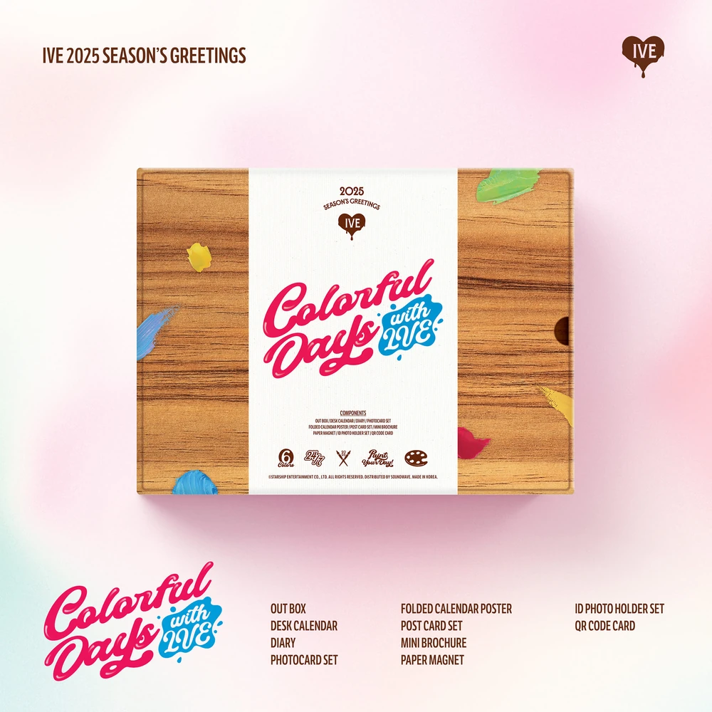 2025 Season’s Greetings ‘Colorful Days with IVE’