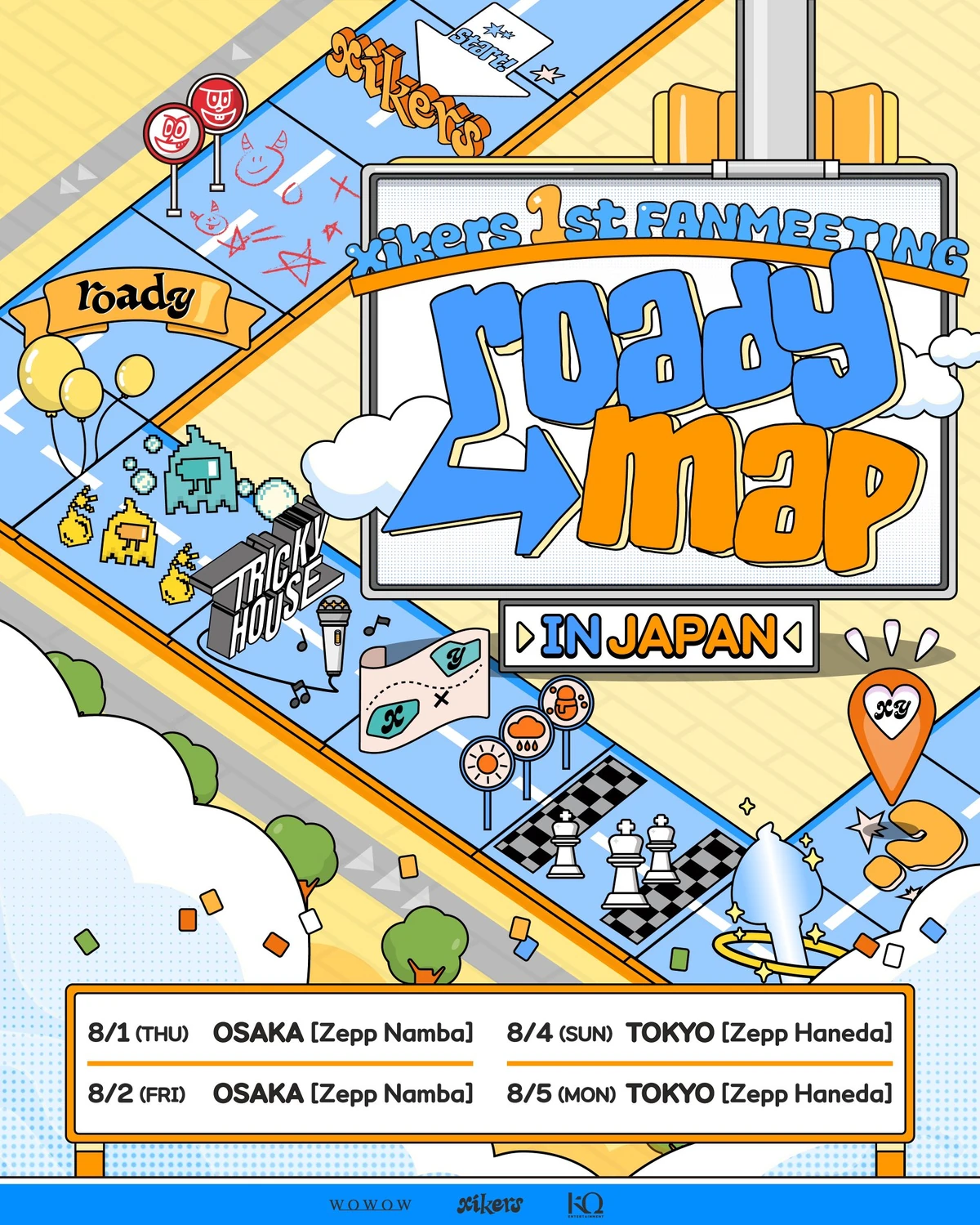 1st Fanmeeting Roady Map in Japan