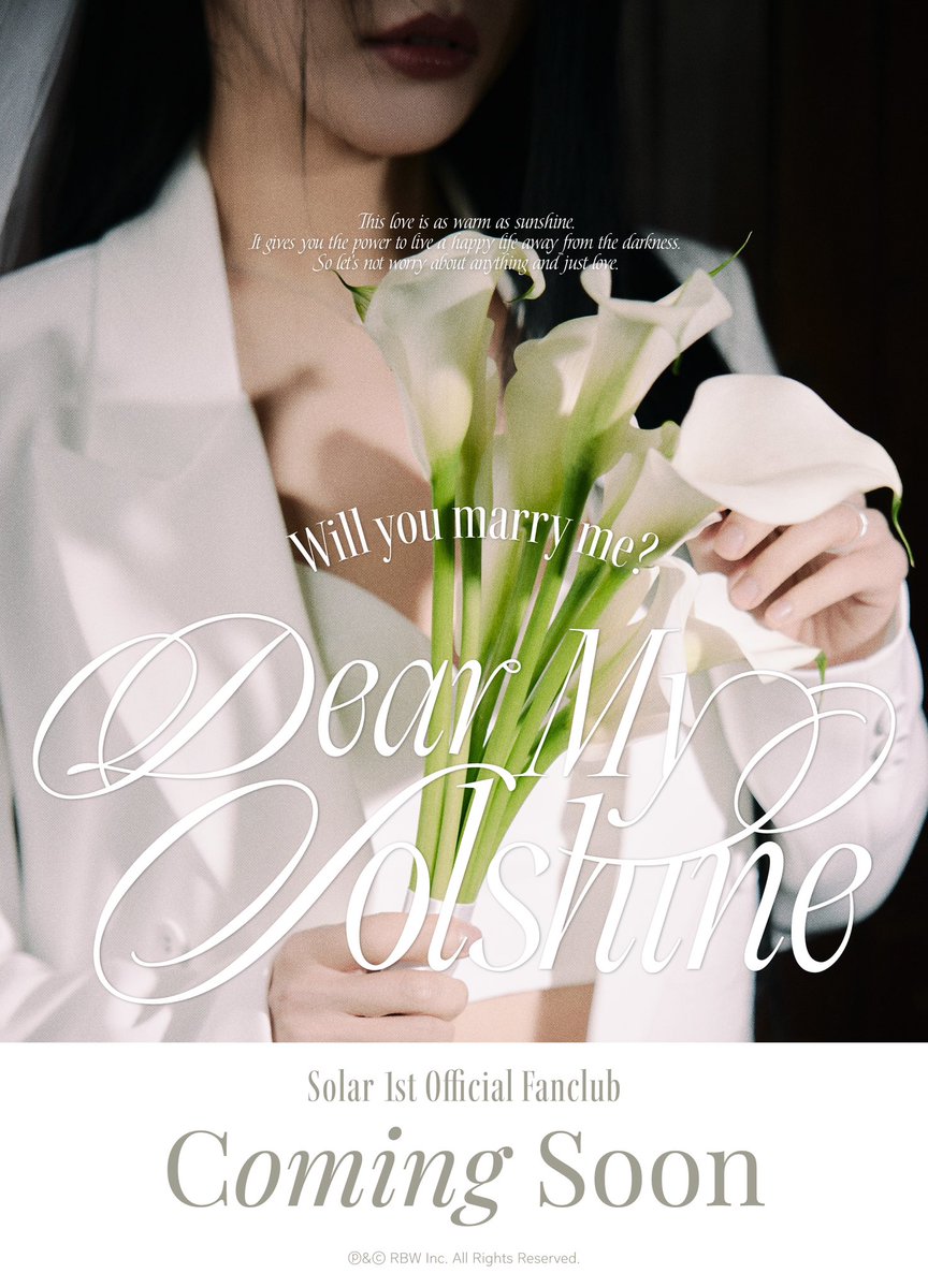 1st Fanclub Kit "Dear My Solshine (Will You Marry Me?)"
