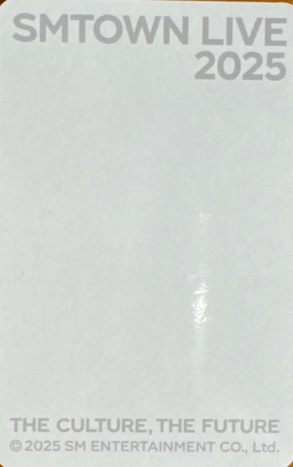 Sion NCT WISH photocard back side - Fortune Scratch Card