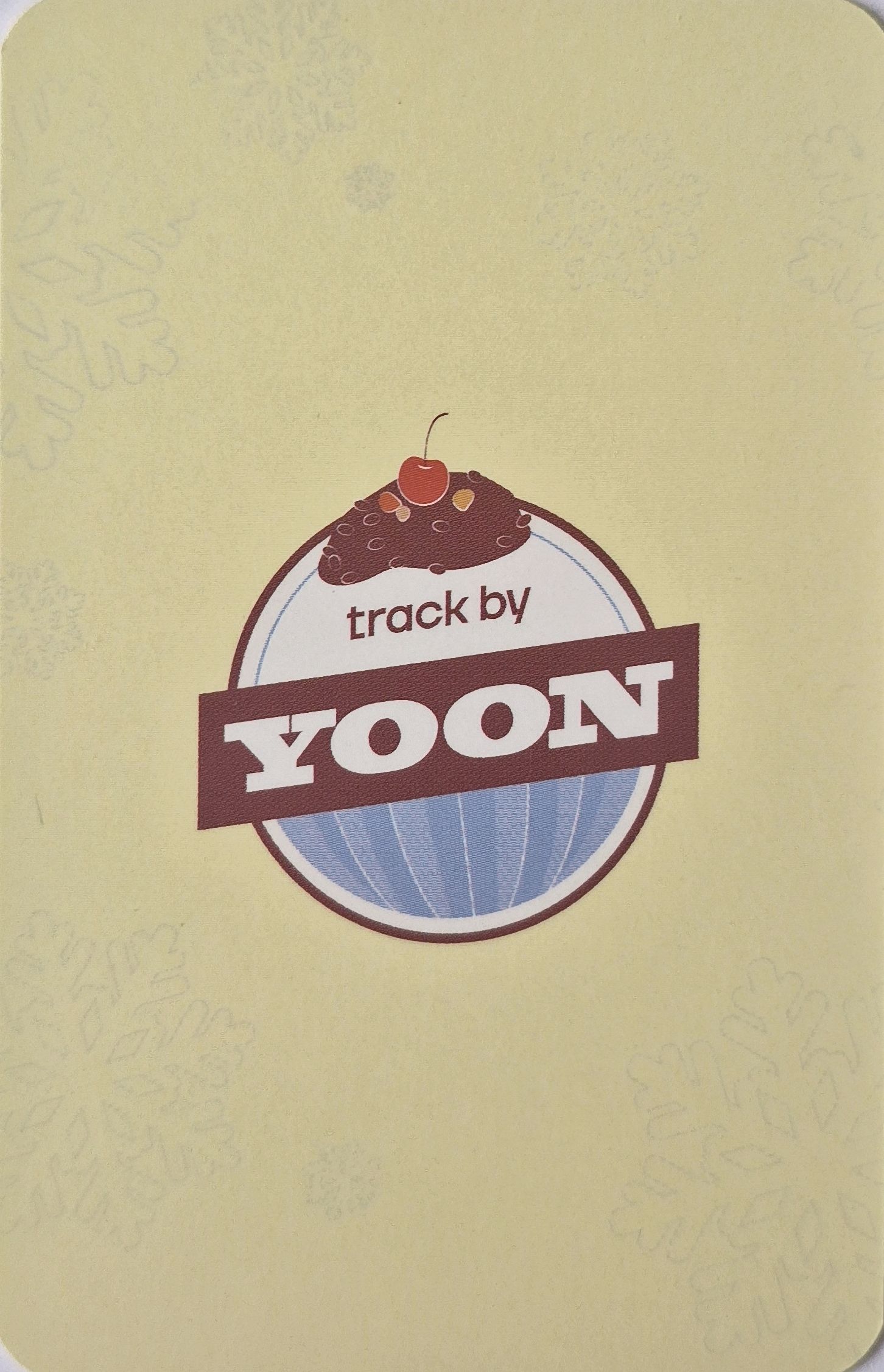 Moon Sua Billlie photocard back side - Benefit
