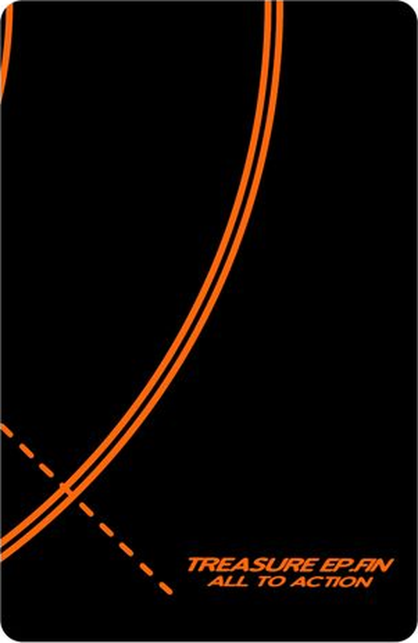 Jongho ATEEZ photocard back side - Photocards