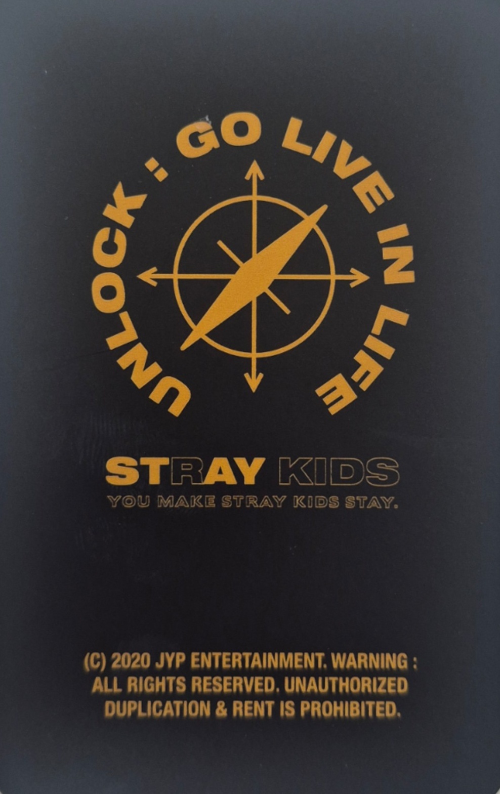 Felix Stray Kids photocard back side - Lenticular Set