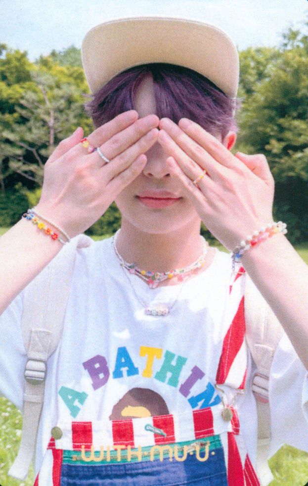 Yechan xikers photocard back side - Online