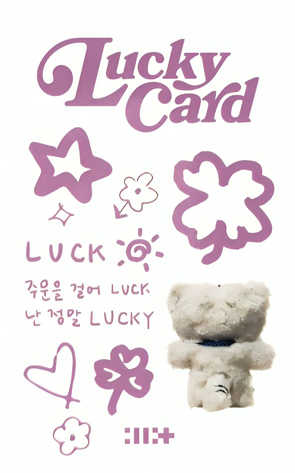 Iroha ILLIT photocard back side - Photocards — B