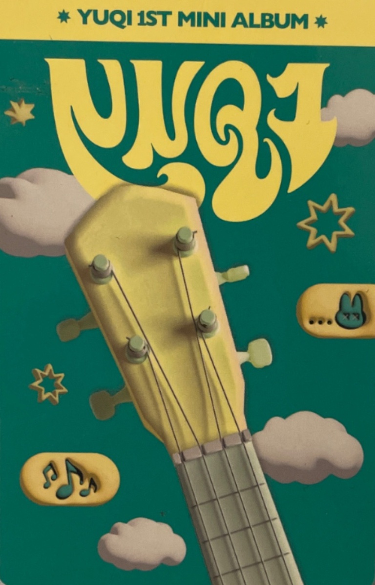 Yuqi Yuqi photocard back side - Photocards