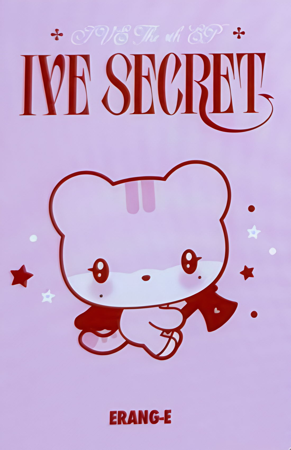 Leeseo IVE photocard back side - Photocards