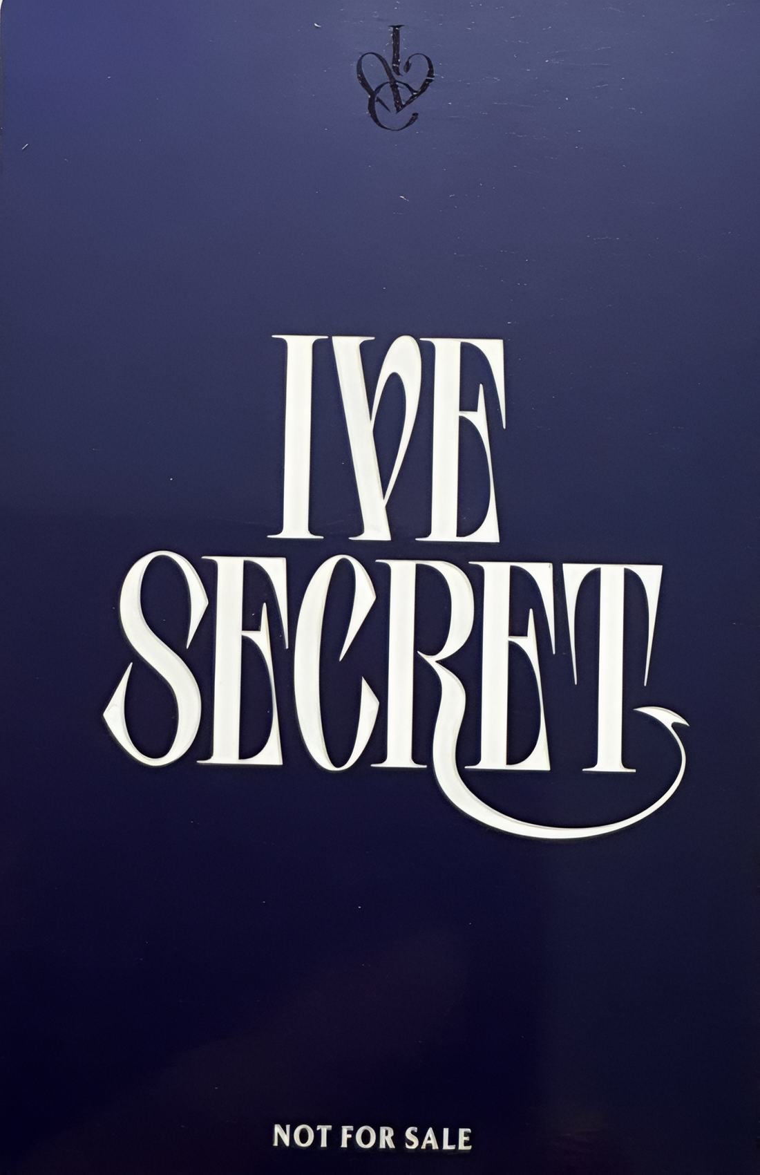 Liz IVE photocard back side - Preorder