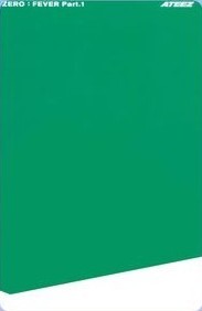 San ATEEZ photocard back side - Photocard