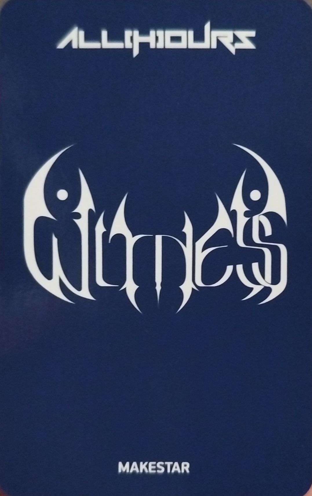 Masami ALL(H)OURS photocard back side - Online