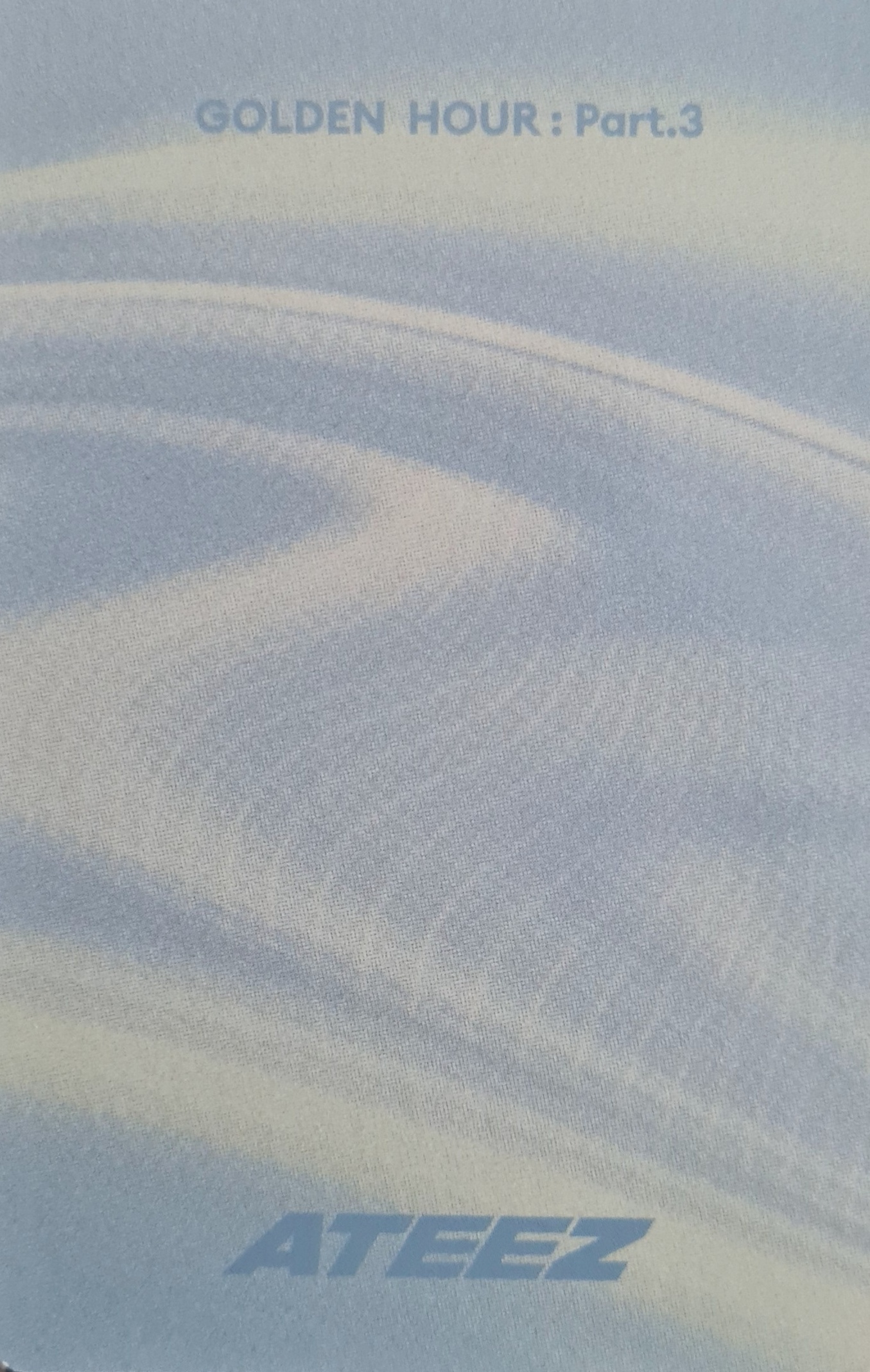 Yunho ATEEZ photocard back side - Photocards