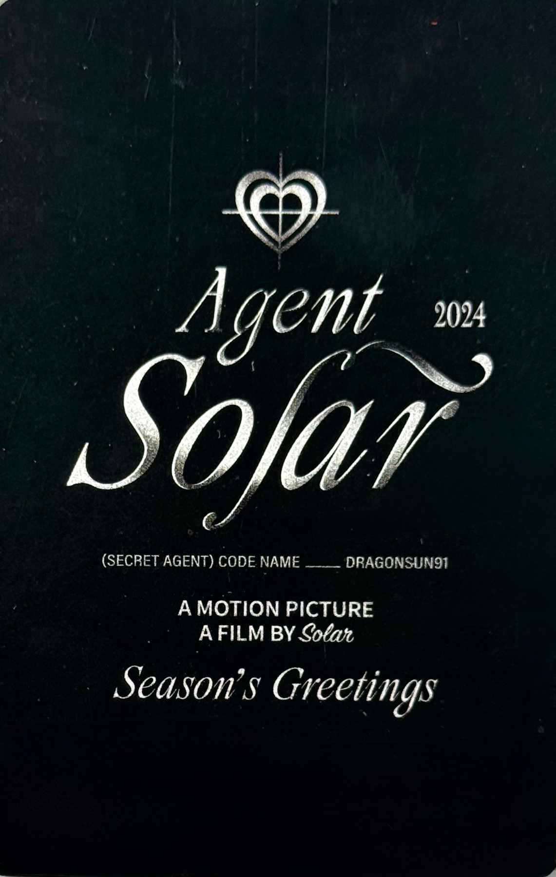 Solar Solar photocard back side - Bizent Benefit