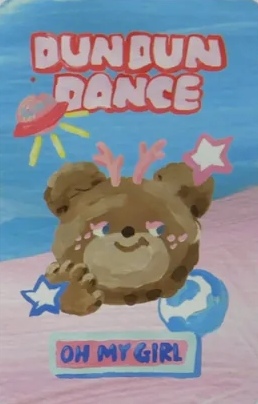 Seunghee OH MY GIRL photocard back side - Preorder