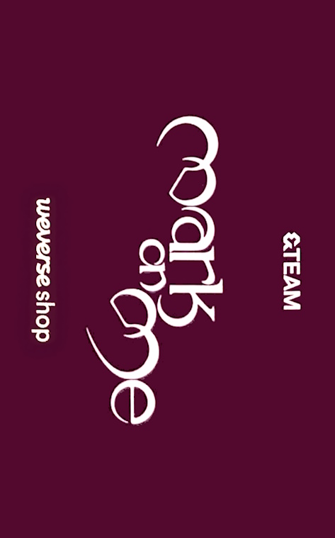 Jo &TEAM photocard back side - Album Purchase Benefit