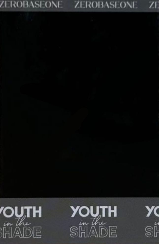 Hanbin ZEROBASEONE photocard back side - Polaroid Ver. LD