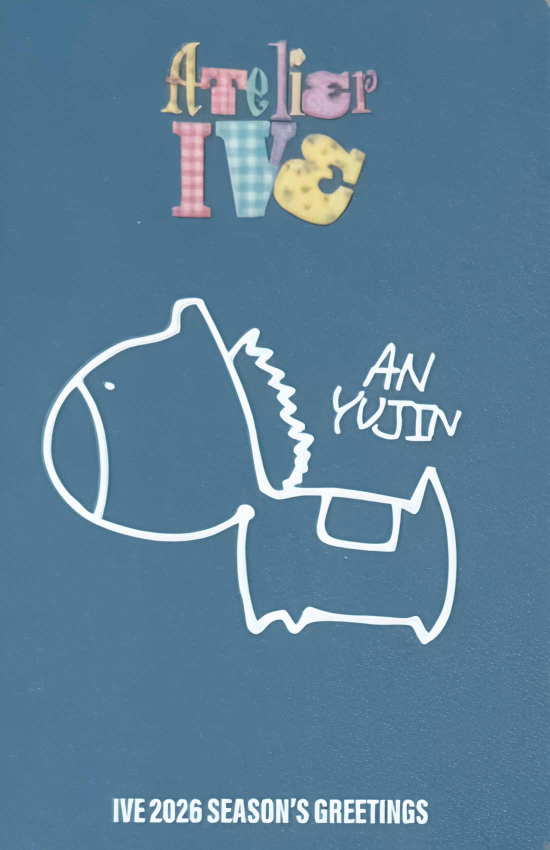 Yujin IVE photocard back side - Photocards Set