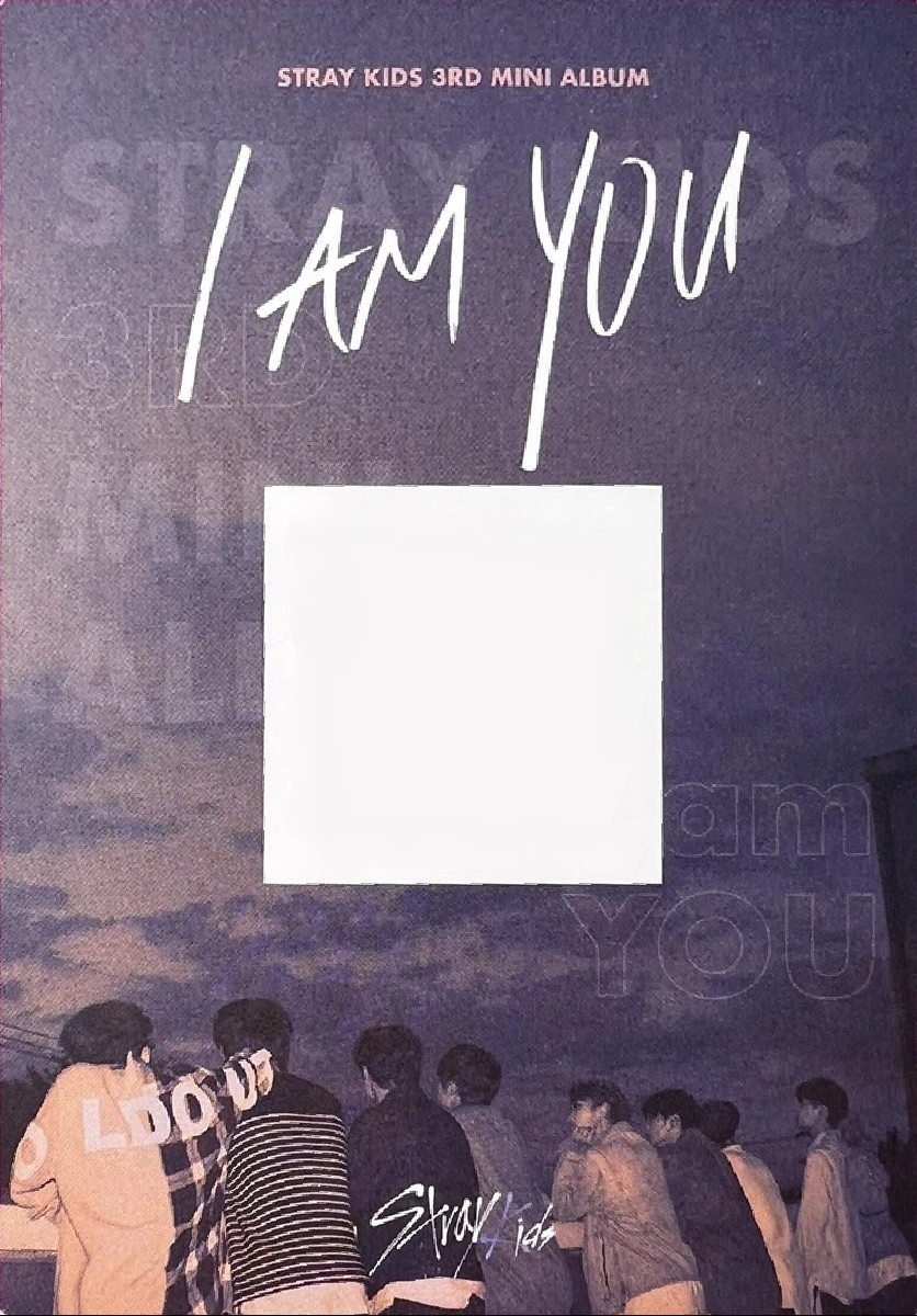 Han Stray Kids photocard back side - QR Photocard A ver.