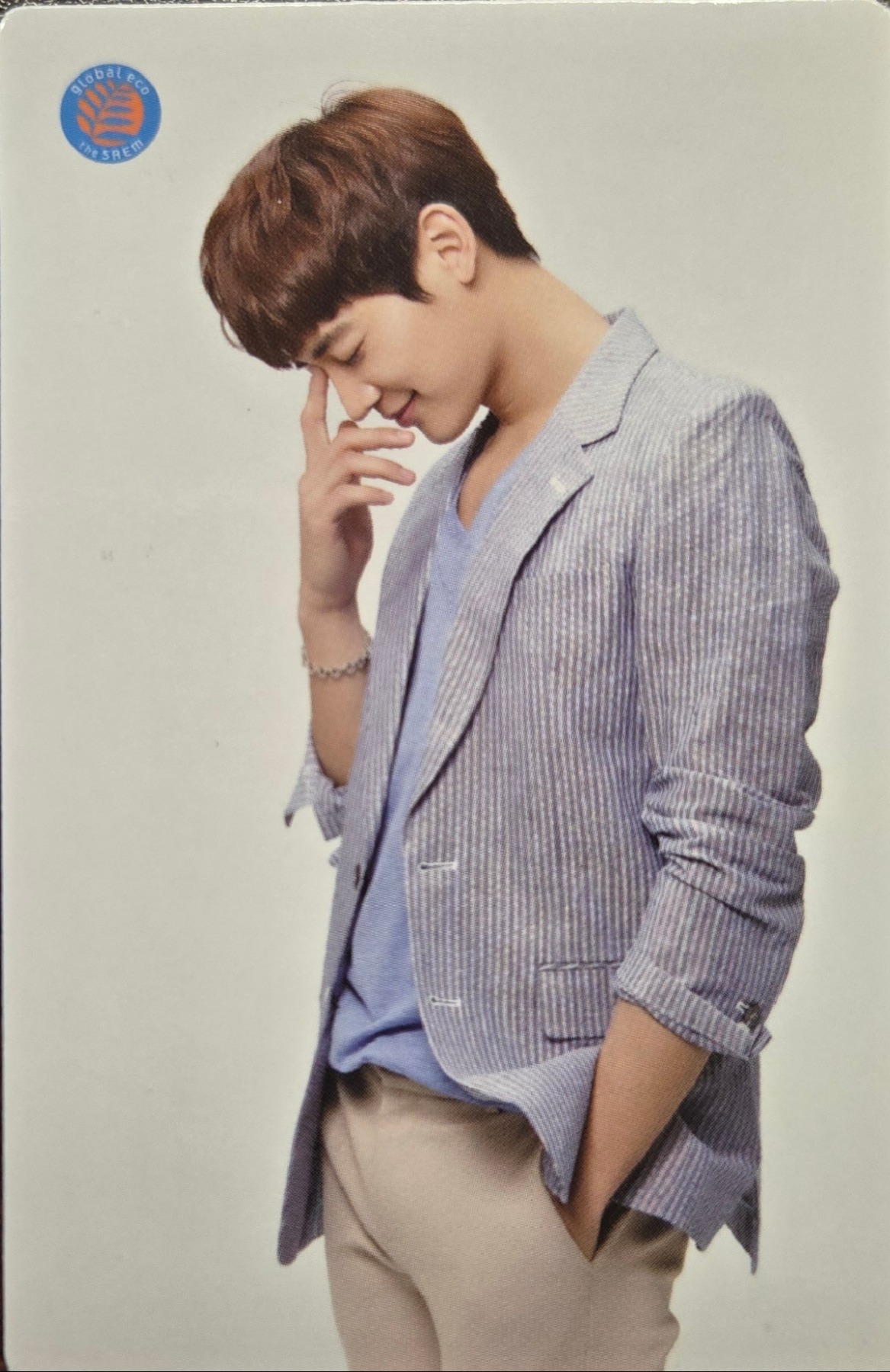 Jonghyun, Minho SHINee photocard back side - Vol. 3