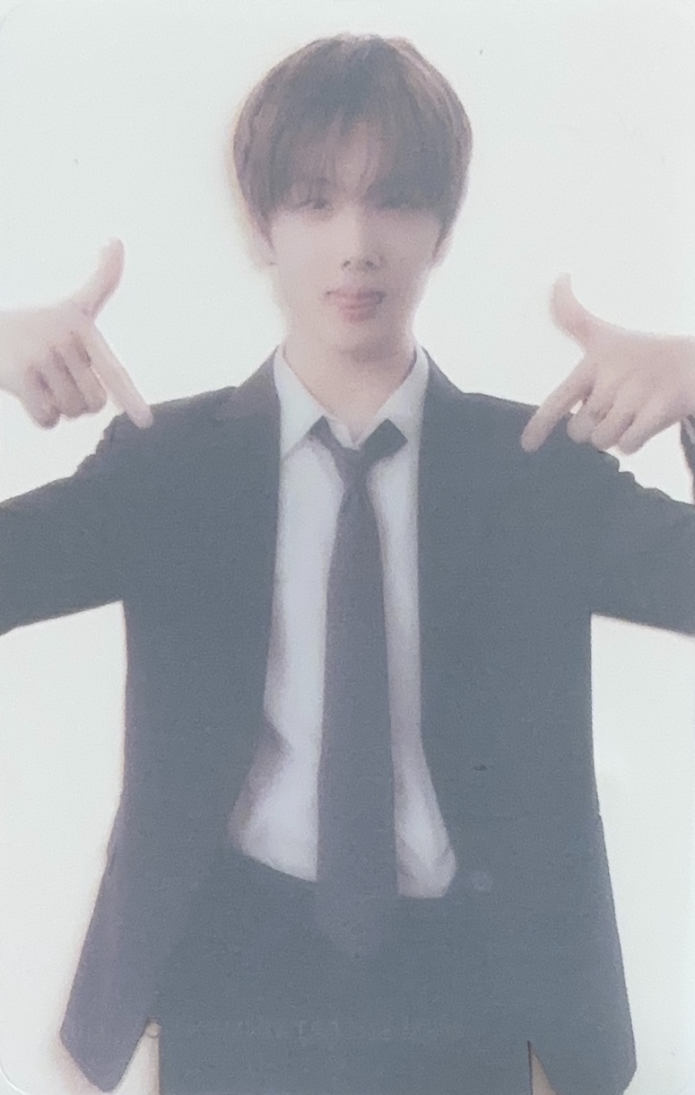 Jisung NCT DREAM photocard back side - Photocard Set