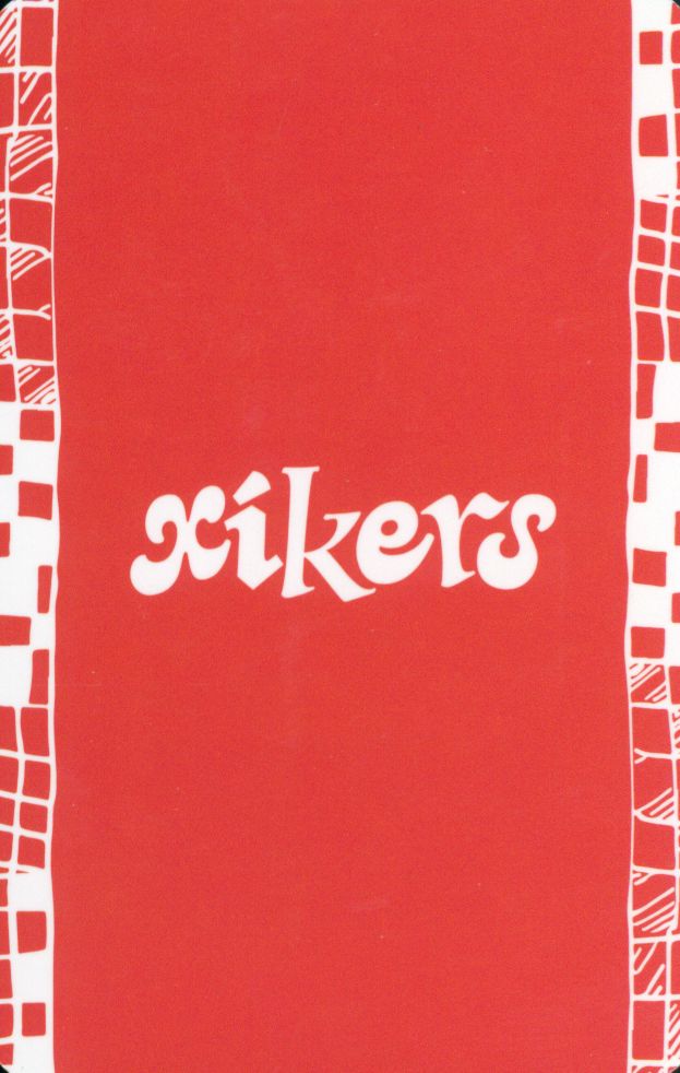 Jinsik xikers photocard back side - Offline