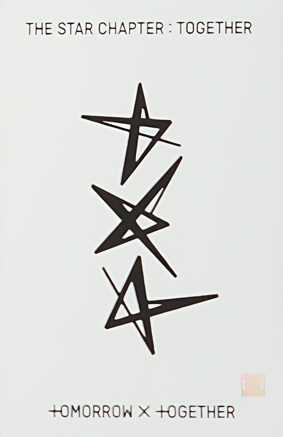 Beomgyu TXT photocard back side - Lucky Draw