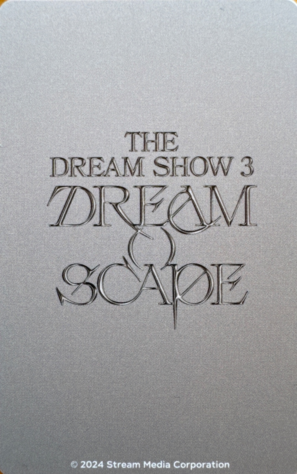 Haechan NCT DREAM photocard back side - Japan Random Trading Cards