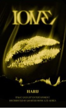 Haru XLOV photocard back side - Photocards