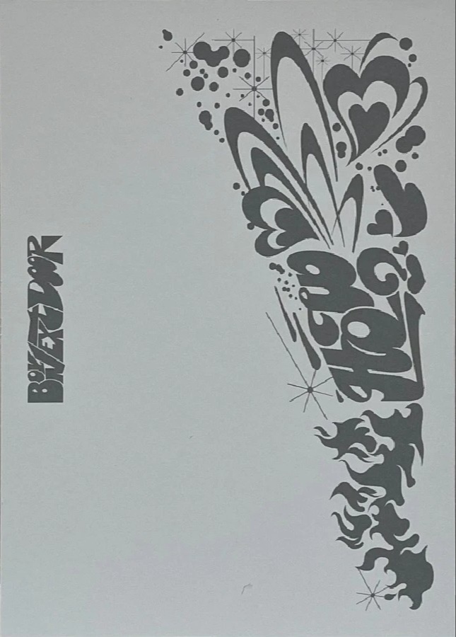 Taesan BOYNEXTDOOR photocard back side - Postcard