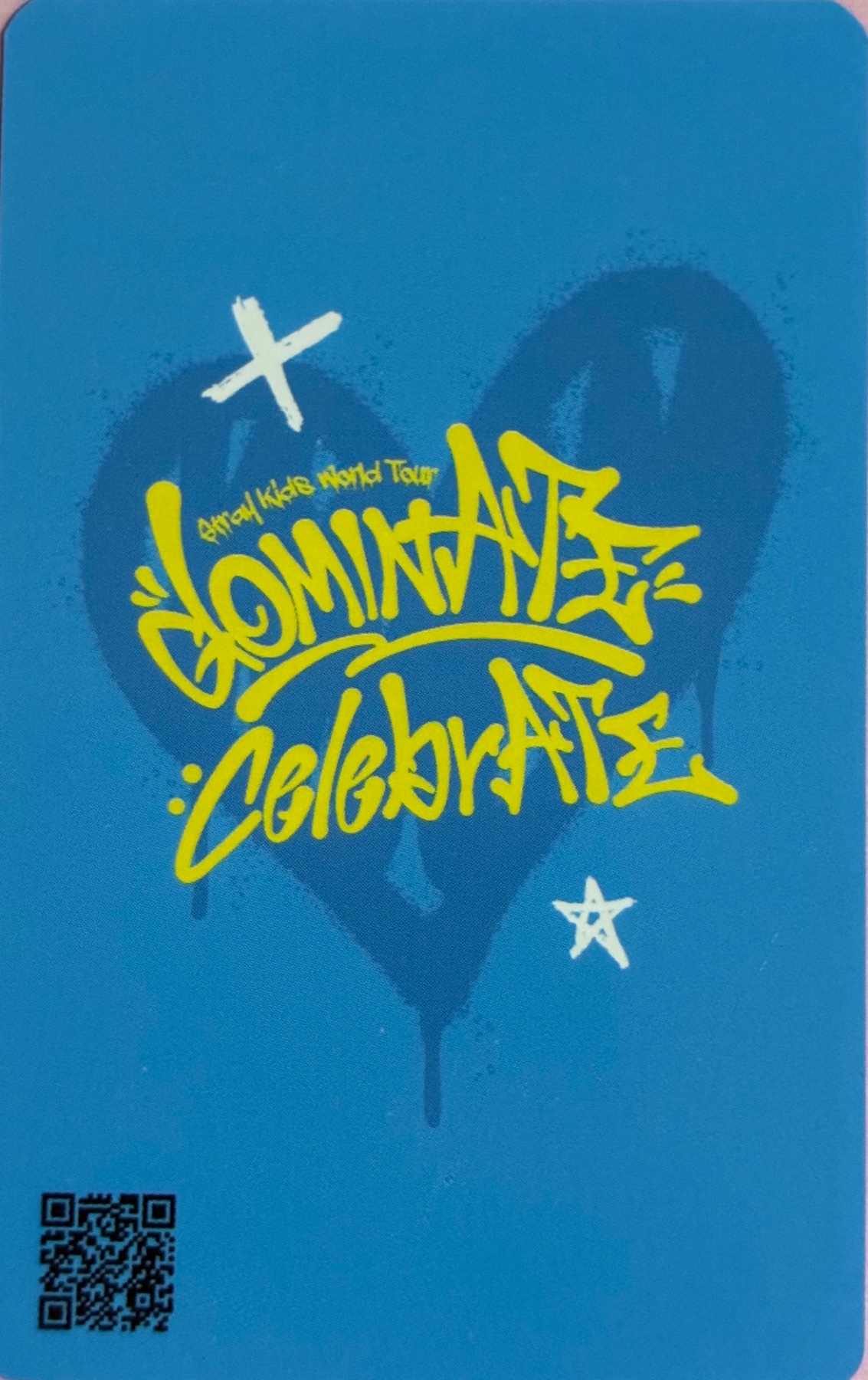 Felix Stray Kids photocard back side - Online POB