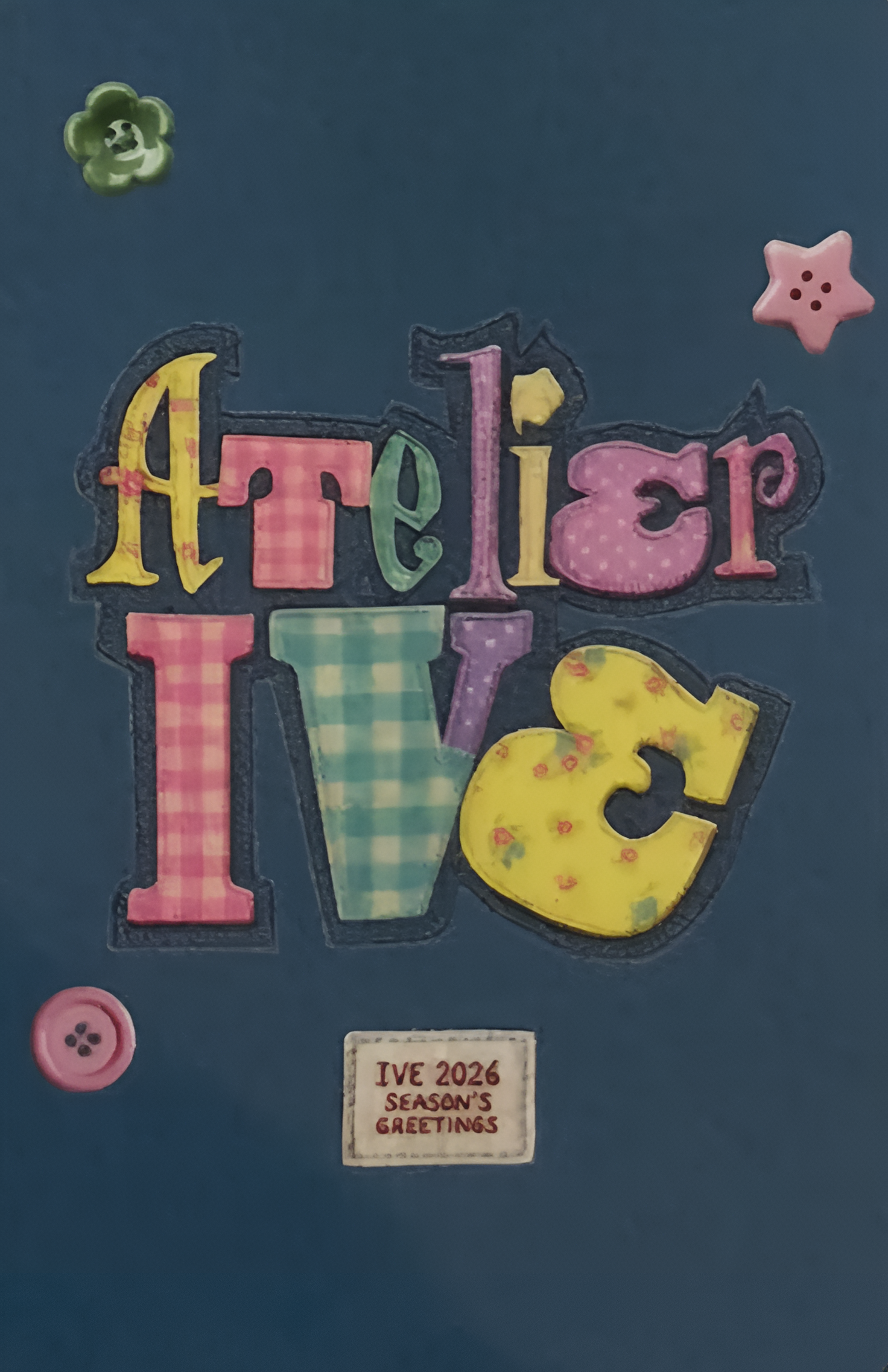 Rei IVE photocard back side - Withmuu - Preorder