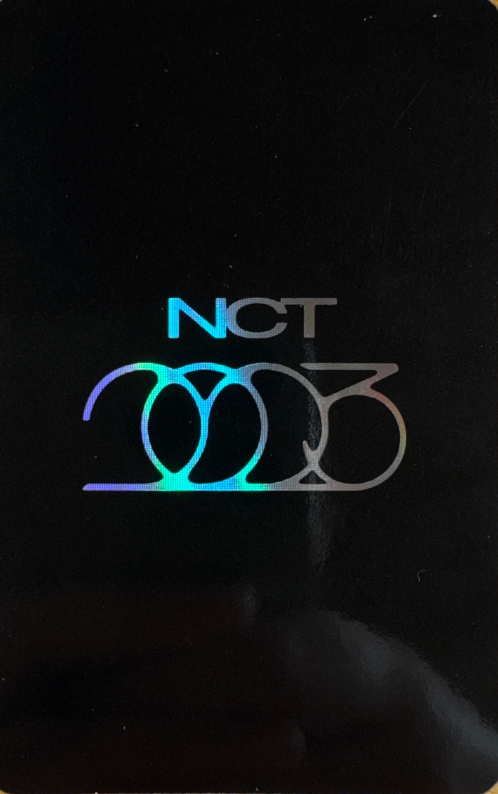 Jisung NCT photocard back side - Yearbook Card