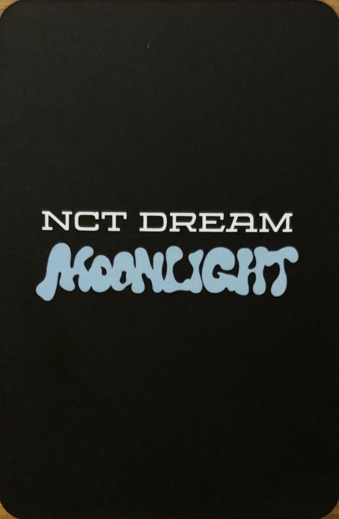 Jisung & Jaemin NCT DREAM photocard back side - Pre-Order