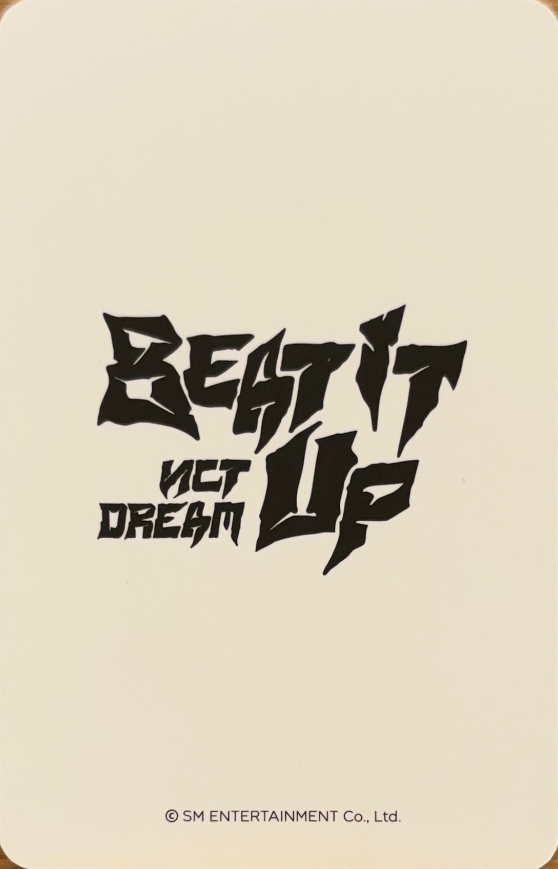 Chenle NCT DREAM photocard back side - Preorder Benefit