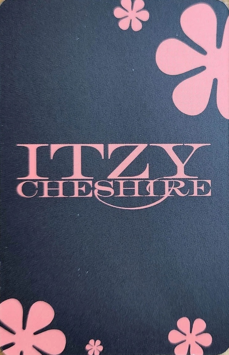 LIA ITZY photocard back side - Photocard