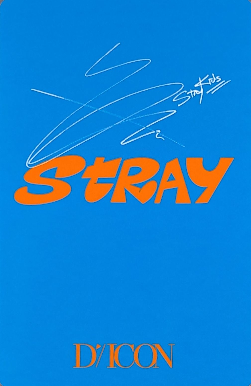 Hyunjin Stray Kids photocard back side - Photocard