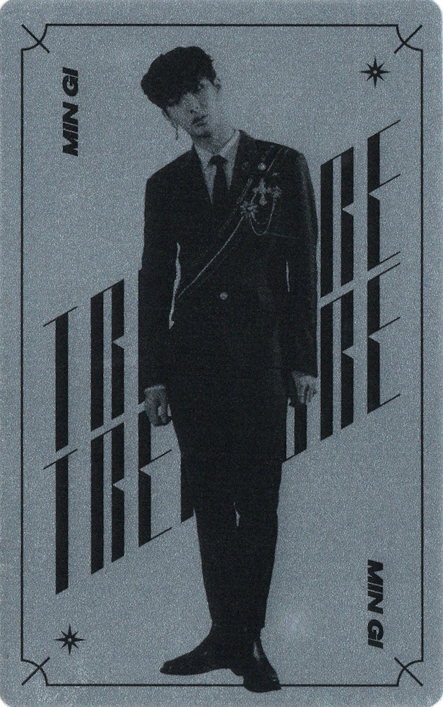 Mingi ATEEZ photocard back side - Ep.2 Photocard
