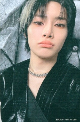 I.N Stray Kids photocard back side - Photocard