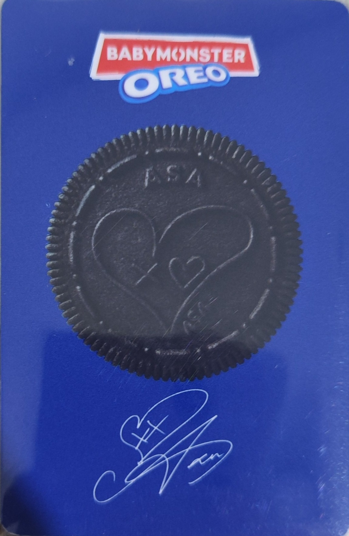 Asa BABYMONSTER photocard back side - Special Photocards
