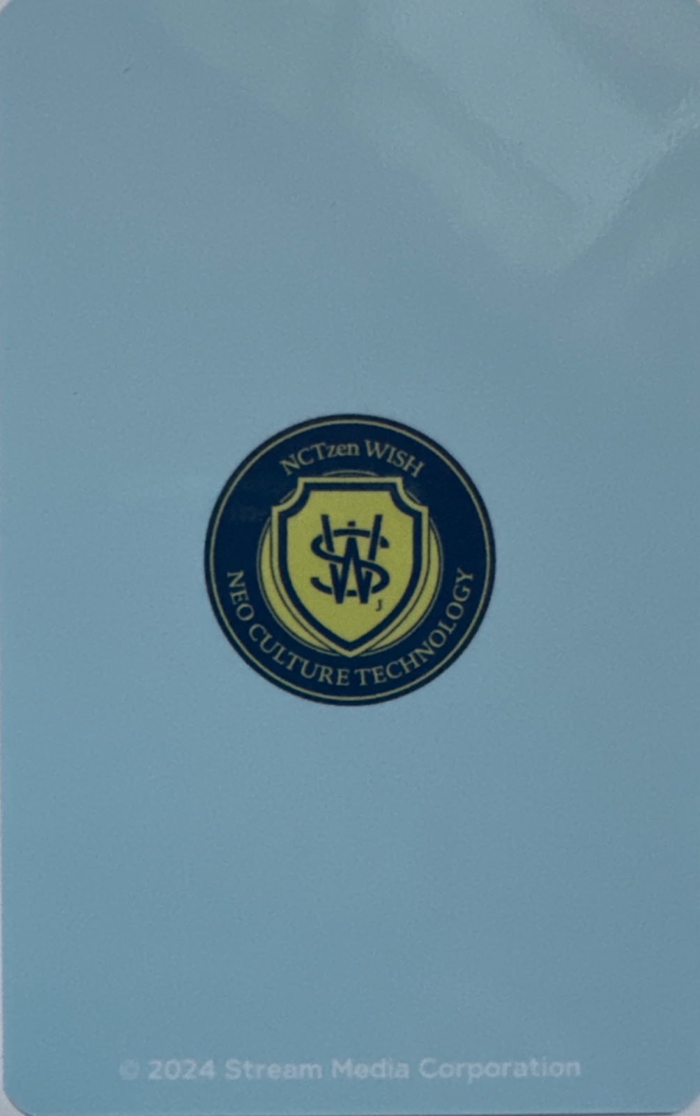 Ryo NCT WISH photocard back side - Photocards