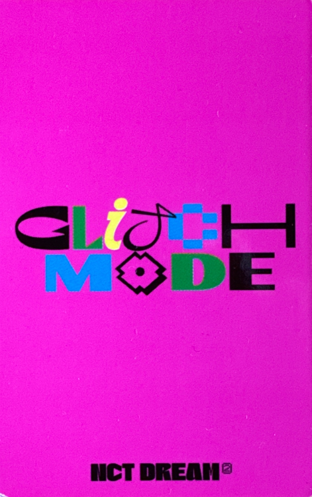 Jisung NCT DREAM photocard back side - Lenticuar Card