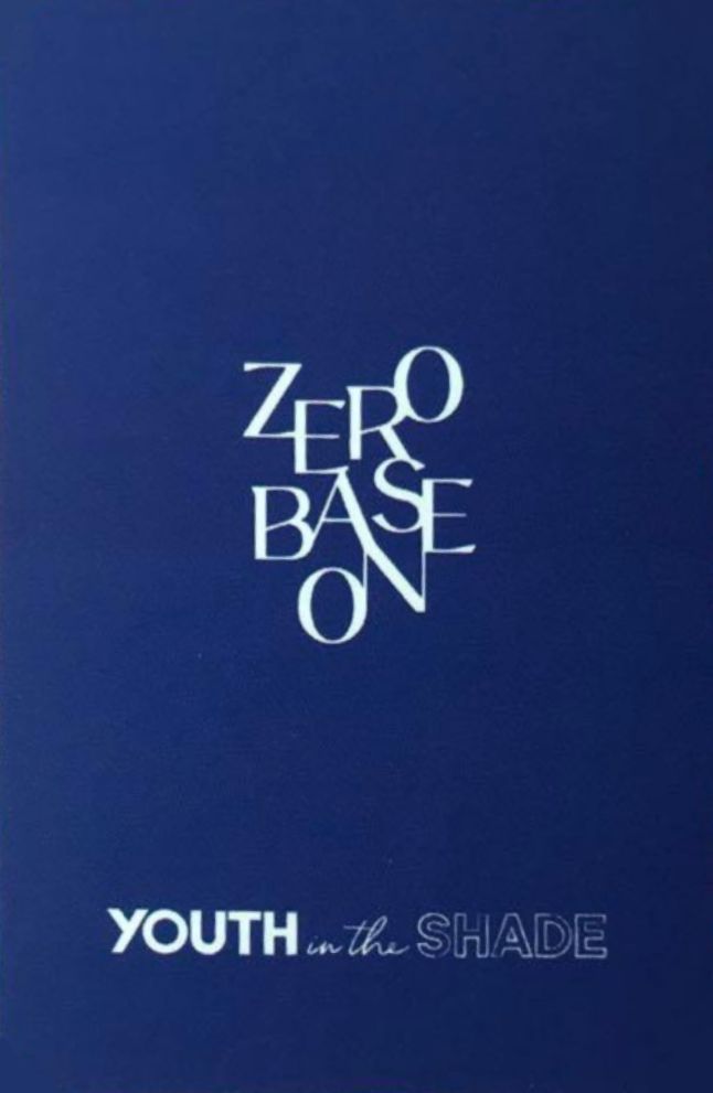 Gunwook ZEROBASEONE photocard back side - SBS Inkigayo -  3rd Week