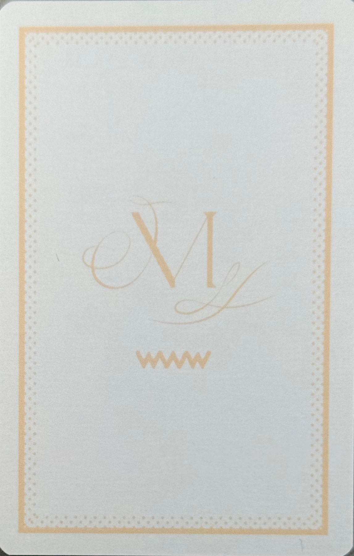 Hwasa MAMAMOO photocard back side - Trading Card Case