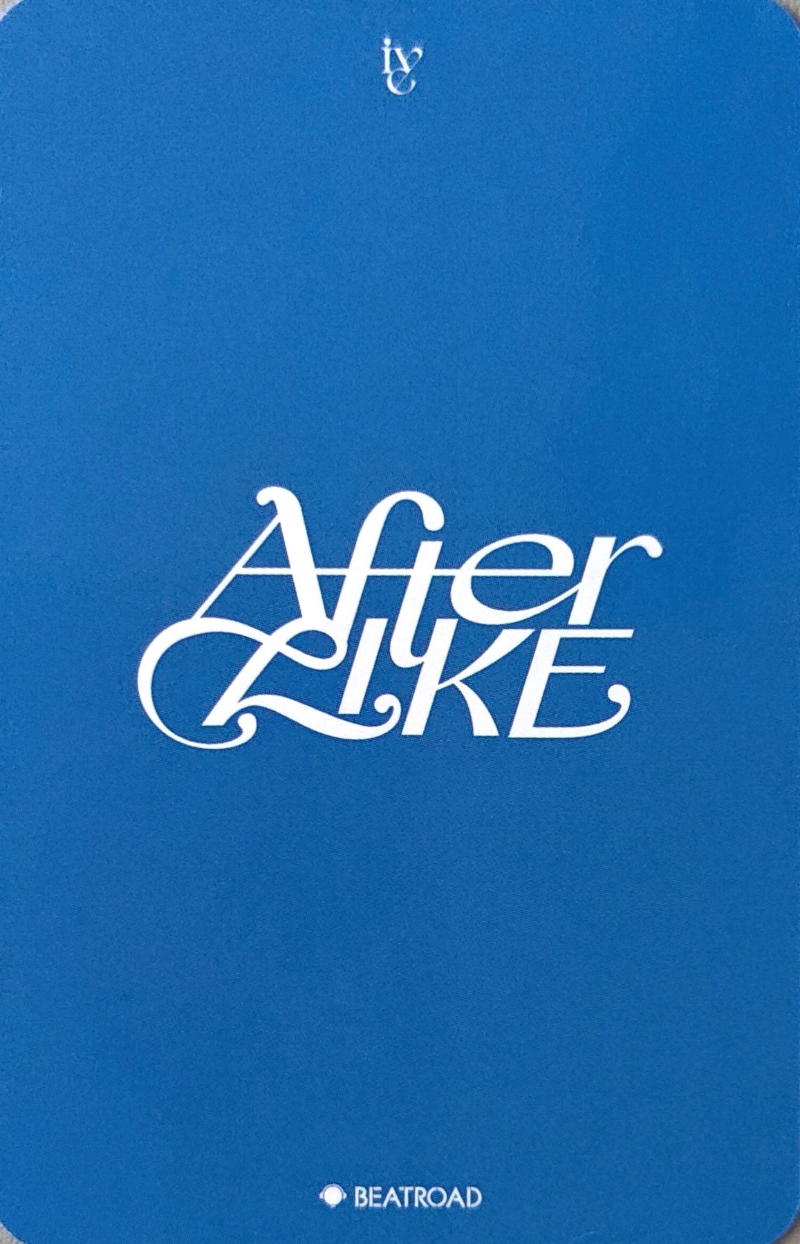 Gaeul IVE photocard back side - Preorder