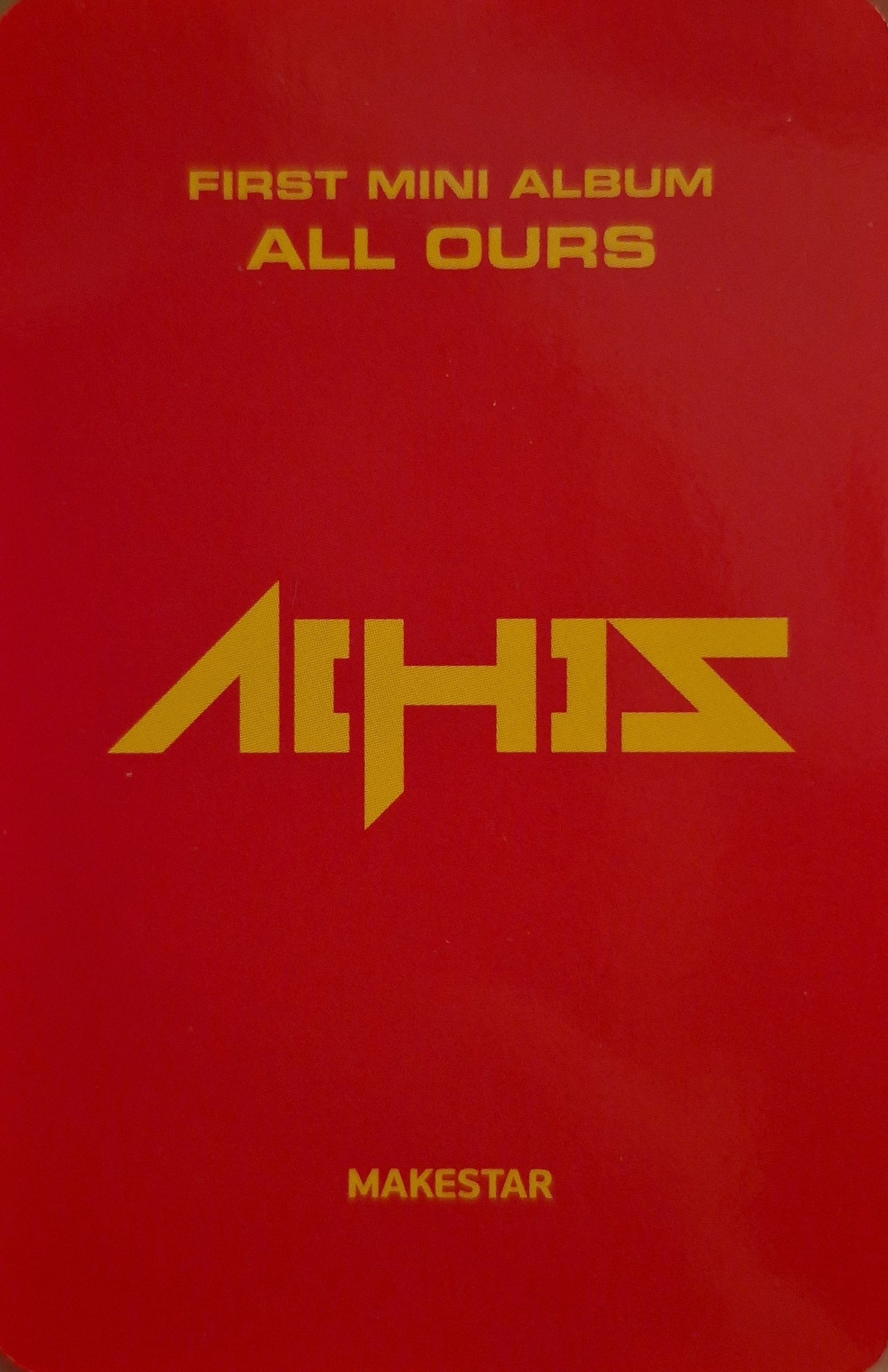 ON:N ALL(H)OURS photocard back side - Set Benefit